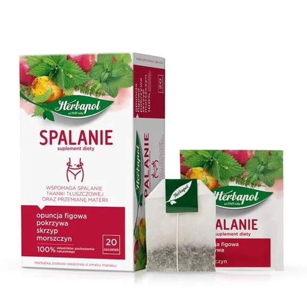 Herbapol Herbapol Spalanie + oczyszczanie Suplement diety herbata Pu-Erh 40 g (20 x 2 g)