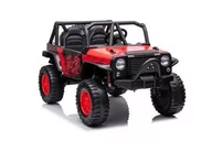 Pojazdy elektryczne dla dzieci - Auto Na Akumulator Jeep QY2188 Czerwony MP4 - miniaturka - grafika 1
