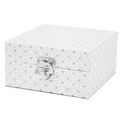 Pudełka i szkatułki - Art Pol Kasetka na drobiazgi 6 x 12 x 12 cm (biała) - miniaturka - grafika 1