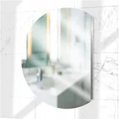 Lustra - LUSTRO PÓŁOKRĄGŁE ZE ŚCIĘTYM BOKIEM LED 90CM - miniaturka - grafika 1