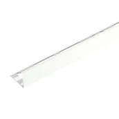 Listwy i profile - Cezar Profil aluminiowy do glazury biały 12,5x1x2500 mm - miniaturka - grafika 1