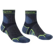 Skarpetki i podkolanówki sportowe - Bridgedale Skarpety Trail Run Lightweight T2 Merino Sport 3/4 Crew Blue - miniaturka - grafika 1