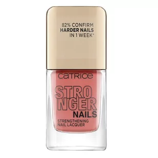 Catrice Stronger Nails lakier 02 Burly Coral - Lakiery do paznokci - miniaturka - grafika 1