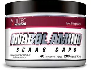 Hi-Tec Amino Anabol 200 caps - Aminokwasy - miniaturka - grafika 1