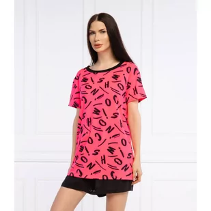 Moschino T-shirt | Loose fit - Koszulki i topy damskie - miniaturka - grafika 1