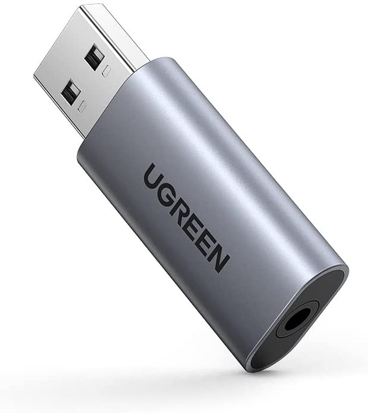 Adapter USB 2.0 na 3.5 mm konwertuje USB 2.0 na 3.5 mm kompatybilny ze smartfonem