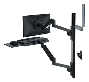 Ergotron LX Series 45-696-292 uchwyt / stojak do monitorów 86,4 cm (34") Ściana Czarny - Uchwyty do monitorów - miniaturka - grafika 1