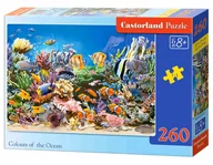 Puzzle - Castorland Puzzle 260 Kolory oceanu CASTOR - miniaturka - grafika 1