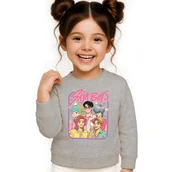 Bluzy dla dziewczynek - BLUZA DZIECIĘCA HUNTRIX SAJA BOYS 122-128 BAWEŁNIANA JAKOŚĆ - miniaturka - grafika 1