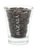 Szklanki - Szklaneczka do wody lub kawy espresso z logo Bazzara 80ml - miniaturka - grafika 1