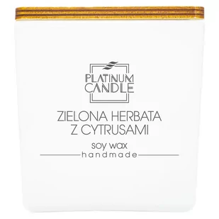 Świeca sojowa zapachowa ZIELONA HERBATA Z CYTRUSAMI 220g - Świece - miniaturka - grafika 1