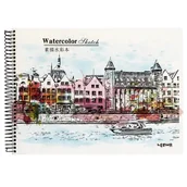 Szkolne artykuły papiernicze - incood. Kołoszkicownik A4/24K 160gsm - miniaturka - grafika 1