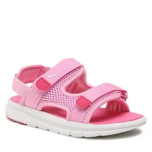 Sandały Puma Puma Evolve Sandal Jr 39044904 Fioletowy - Buty dla dziewczynek - miniaturka - grafika 1