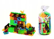 Klocki - Klocki Wafle Marioinex Gospodarstwo Domowe 120 El. - miniaturka - grafika 1
