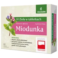 Przeziębienie i grypa - Zioła w Tabletkach Miodunka, 60 tabletek - miniaturka - grafika 1