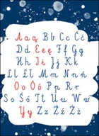 Plakaty - Galeria Plakatu, Alfabet Montessori Kosmos Ii, 40x50 cm - miniaturka - grafika 1