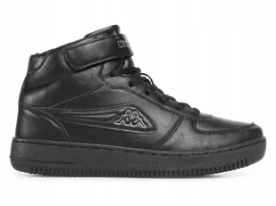 Buty sportowe Kappa Bash MID czarne 242610-1116 na jesień 40 - Buty sportowe męskie - miniaturka - grafika 1