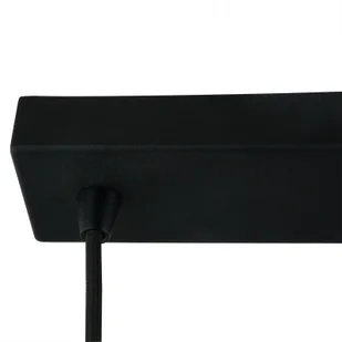 Lampa wisząca Mateja marki Lindby, czarna, metal, 112 cm, 4-punktowa. - Lampy sufitowe - miniaturka - grafika 5