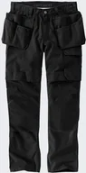 Spodnie sportowe męskie - Spodnie Robocze Carhartt RipStop Cargo Black - miniaturka - grafika 1
