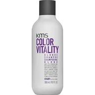 Szampony do włosów - KMS California Color Vitality Blonde Shampoo 750 ml szampon do włosów blond niwelujący żółty odcień California - miniaturka - grafika 1