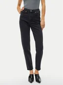 Spodnie damskie - Vero Moda Jeansy Tessa 10302983 Szary Mom Fit - miniaturka - grafika 1