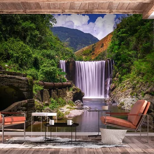 Fototapeta samoprzylepna - Reggae Falls (rozmiar 98x70) - Fototapety - miniaturka - grafika 1