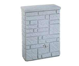 Zbiornik na deszczówkę 300 l, zbiornik Maurano wym. 40 x 80 x 118 cm wys. (kolor: granitowy) - Zbiorniki na deszczówkę - miniaturka - grafika 1