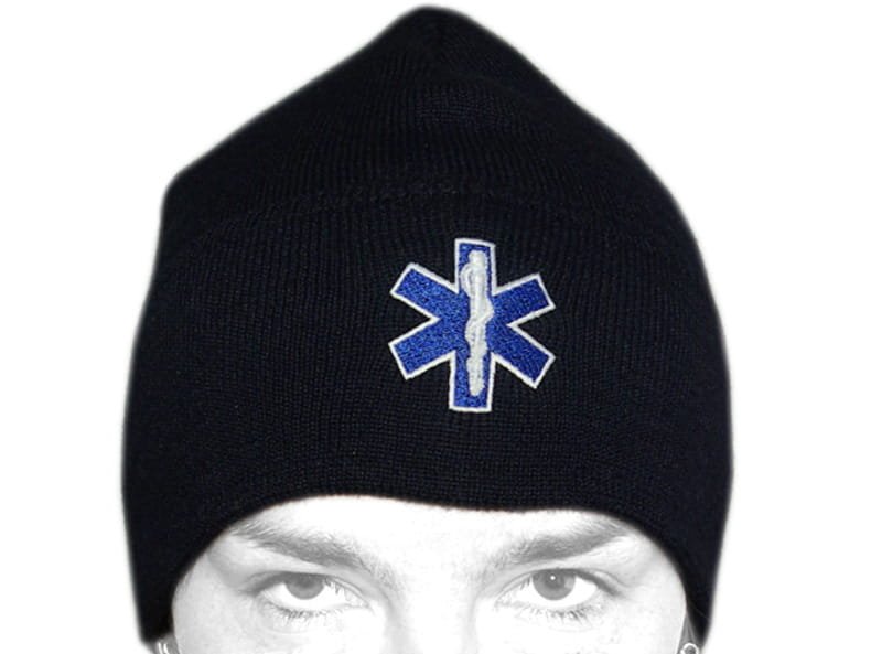 Czapka ratownicza zimowa PARAMEDYK - granatowa