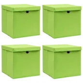 Pokrowce na ubrania - Organizer do przechowywania - 4 składane pudła z p - miniaturka - grafika 1