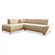 Narożniki - Beżowy rozkładany narożnik Miuform Dazzling Daisy L, lewostronny - miniaturka - grafika 1