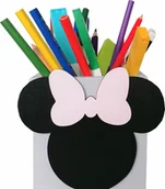 Przyborniki na biurko - Prowansalska Manufaktura Przybornik na kredki OMM03 - miniaturka - grafika 1