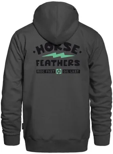 bluza męska HORSEFEATHERS IGNITE SWEATSHIRT Gray - Bluzy męskie - miniaturka - grafika 1