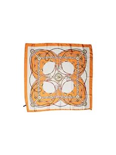 Pieces Pclakke May Square Scarf Box Damski szalik, Płomień pomarańczowy/szczegóły:ST2, rozmiar uniwersalny - Apaszki i szaliki damskie - miniaturka - grafika 1