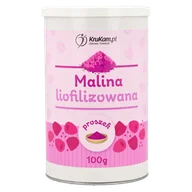 Owoce świeże i suszone - Malina liofilizowana proszek 100g - miniaturka - grafika 1