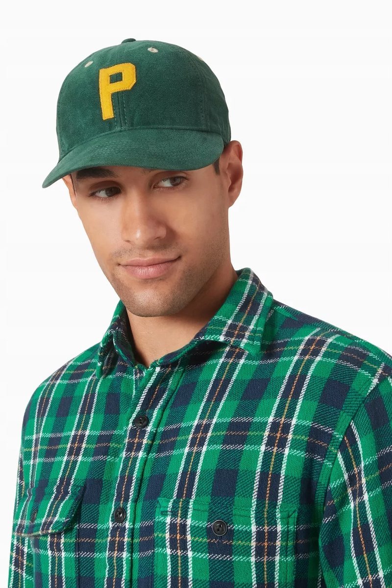 Polo Ralph Lauren Czapka z daszkiem kolor zielony rozmiar uniwersalny
