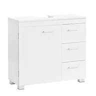 Szafki łazienkowe - Szafka Łazienkowa Z 3 Dużymi Szufladami, Szafka Łazienkowa, 2 Przegródki Za Drzwiami, Szafka Łazienkowa Z Nogami, 30 X 70 X 64 C - miniaturka - grafika 1