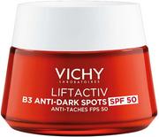 Balsamy i kremy do opalania - VICHY Liftactiv Liftactiv B3 Anti Dark Spots Cream SPF50 50 ml - Krem SPF50 50 ml - miniaturka - grafika 1