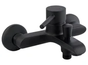 Baterie wannowe i prysznicowe - LIVARNO home Bateria prysznicowa lub wannowa (Bateria wannowa, Czarny) - miniaturka - grafika 1