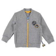 Bluzy dla chłopców - Sigikid Bluza chłopięca, szary melanż, 98 - miniaturka - grafika 1