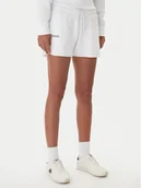 Spodenki damskie - Kappa Szorty sportowe Fefra 351K2RW Biały Regular Fit - miniaturka - grafika 1