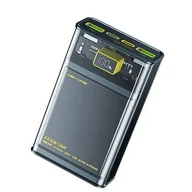 Powerbanki - WEKOME WP-321 Vanguard Series - Power bank 20000 mAh Super Charging PD 20W + QC 22.5W (Czarny / Przezroczysty) - miniaturka - grafika 1