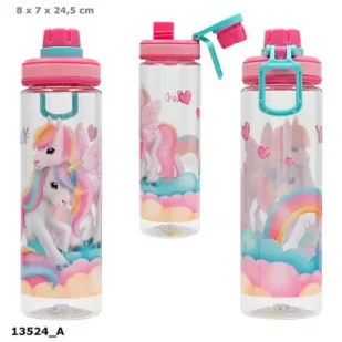 Bidon 700ml XL Jednorożec Ylvi 13524A - Bidony dla dzieci - miniaturka - grafika 1