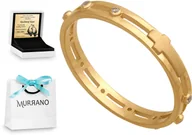 Dewocjonalia - Złoty różaniec 585 prezent grawer pudełko - miniaturka - grafika 1