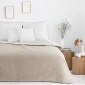 Koce - Koc Laris 130x170 cm beżowy - miniaturka - grafika 1