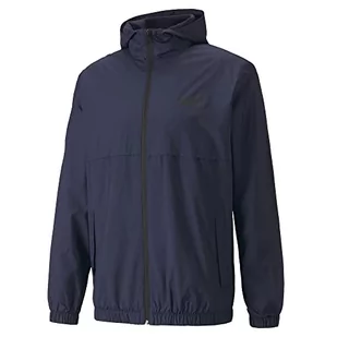 PUMA Męska kurtka wiatrówka Essentials Solid, płaszcz dwurzędowy, L - Kurtki męskie - miniaturka - grafika 1