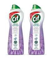 Środki do kuchni i łazienki - Cif Cream Mleczko Lilia z mikrokryształkami 2x780g - miniaturka - grafika 1