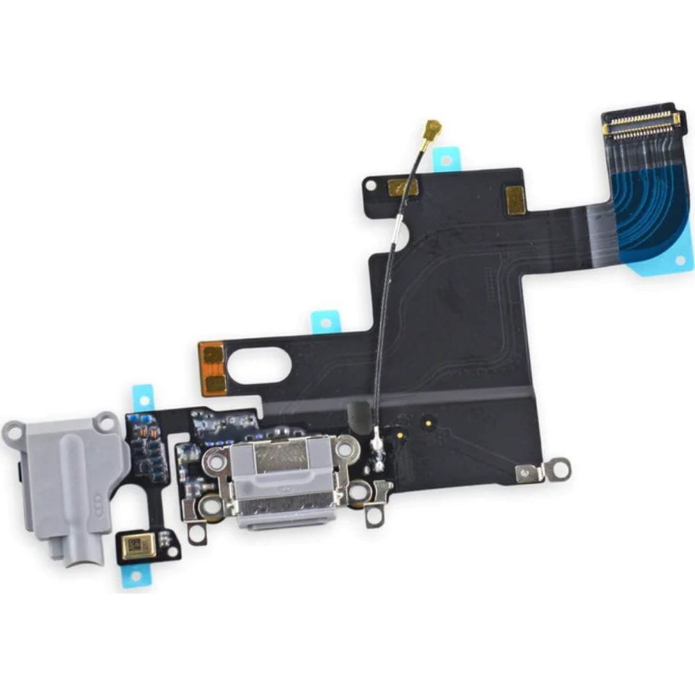 Złącze gniazdo ładowania dock iPhone 6 ORG czarny