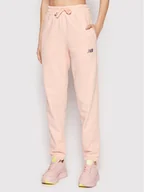 Spodnie sportowe damskie - New Balance Spodnie dresowe Unisex UP21500 Różowy Athletic Fit - miniaturka - grafika 1