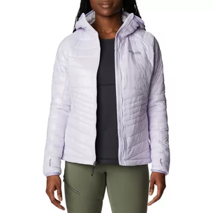 Kurtka puchowa damska Columbia Platinum Peak Hooded - Odzież trekkingowa damska - miniaturka - grafika 1