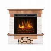 Kominki elektryczne - KOMINEK ELEKTRYCZNY PORTO MAX 23" XHD DĄB - miniaturka - grafika 1